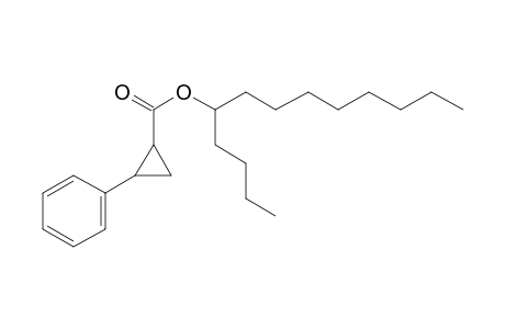 Cyclopropanecarboxylic acid, trans-2-phenyl-, tridec-5-yl ester