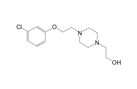 Ethanol, 2-[4-[2-(3-chlorophenoxy)ethyl]piperazin1-yl]-