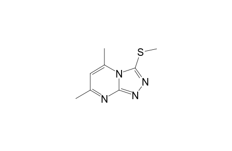 5,7-Dimethyl-3-(methylsulfanyl)[1,2,4]triazolo[4,3-a]pyrimidine