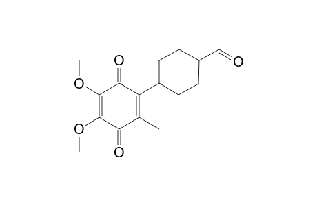 2-[4(e)-Formylcyclohex-(e)-yl]-5,6-dimethoxy-3-methyl-1,4-benzoquinone