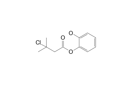 2'-Hydroxyphenyl 3-chloro-3-methylbutanoate