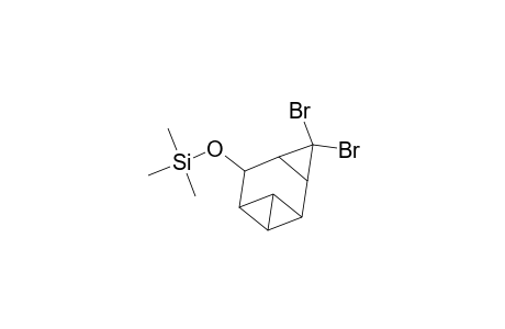 Tetracyclo[5.1.0.0(2,4).0(3,5)]octane, 8,8-dibromo-exo-6-[(trimethylsilyl)oxy]-