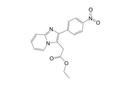 Ethyl [2-(4-nitrophenyl)imidazo[1,2-A]pyridin-3-yl]acetate