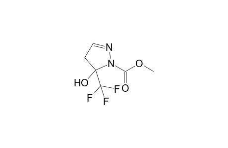 1-Carboxymethyl-5-trifluoromethyl-5-hydroxy-4,5-dihydro-1H-pyrazole