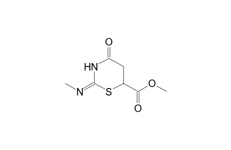 Methyl (2E)-2-[(E)-methylimino]-4-oxo-1,3-thiazinane-6-carboxylate