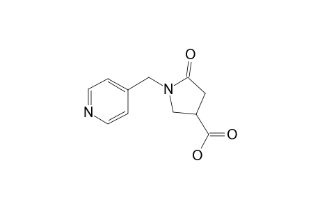 3-Pyrrolidinecarboxylic acid, 5-oxo-1-(4-pyridinylmethyl)-