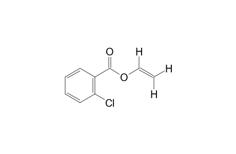 o-chlorobenzoic acid, vinyl ester