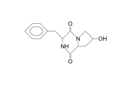 3-(benzyl)-7-hydroxy-2,3,6,7,8,8a-hexahydropyrrolo[2,1-f]pyrazine-1,4-quinone