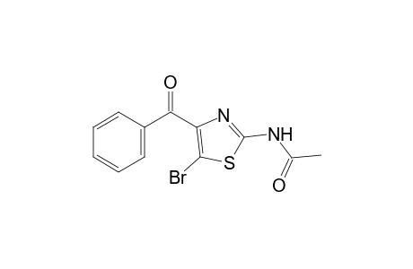 N-(4-benzoyl-5-bromo-2-thiazolyl)acetamide