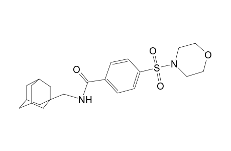 N-(1-adamantylmethyl)-4-(4-morpholinylsulfonyl)benzamide