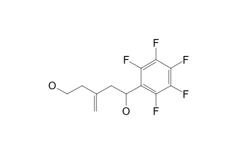 3-Methylidene-1-(pentafluorophenyl)pentane-1,5-diol