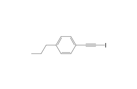 2-(p-Propylphenyl)-1-iodoacetylene