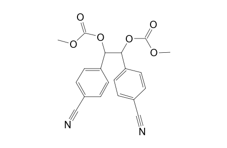 1,2-Bis(4-cyanophenyl)ethane-1,2-diyl dimethyl dicarbonate