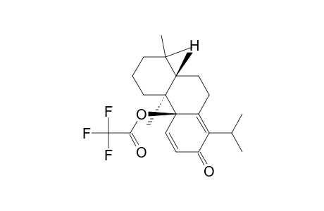 13-Oxototara-8(14),11-dien-9.alpha.-yl trifluoroacetate