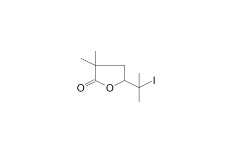 5-(1-Iodo-1-methyl-ethyl)-3,3-dimethyl-dihydro-furan-2-one