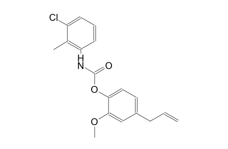 4-allyl-2-methoxyphenyl 3-chloro-2-methylphenylcarbamate