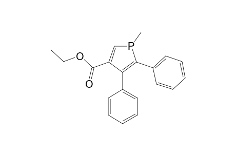1-METHYL-2,3-DIPHENYL-4-(ETHOXYCARBONYL)-PHOSPHOLE