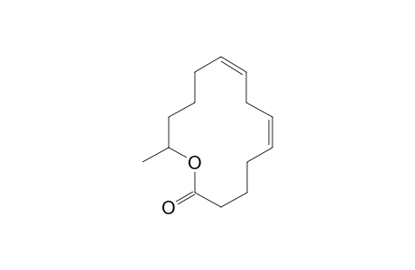 (6Z,9Z)-14-methyl-1-oxacyclotetradeca-6,9-dien-2-one