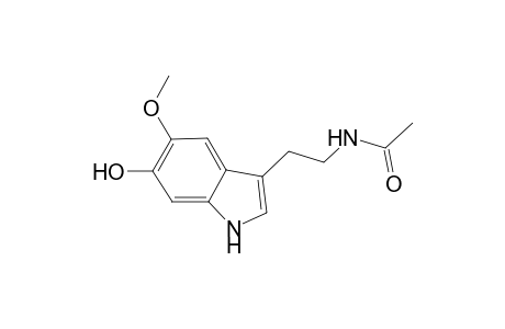 Acetamide, N-[2-(6-hydroxy-5-methoxy-1H-indol-3-yl)ethyl]-