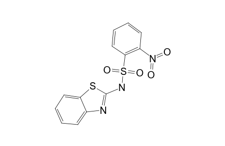 Benzenesulfonamide, N-(2-benzothiazolyl)-2-nitro-