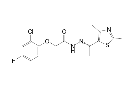 2,4-Dimethyl-5-thiazolone-N-(2-chloro-4-fluorophenoxyacetyl) hydrazone