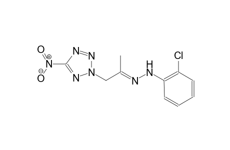 (2E)-1-(5-nitro-2H-tetraazol-2-yl)-2-propanone (2-chlorophenyl)hydrazone