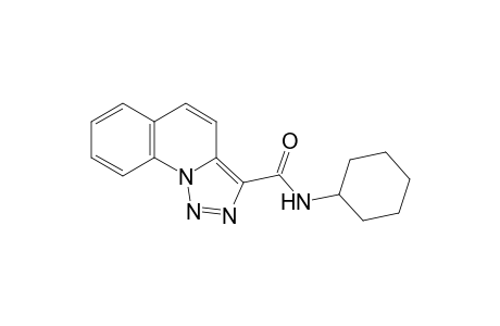 N-cyclohexyl-[1,2,3]triazolo[1,5-a]quinoline-3-carboxamide