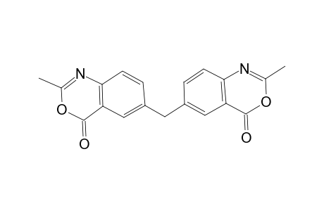 Methane, bis(2-methyl-4-oxo-4H-3,1-benzoxazin-7-yl)-