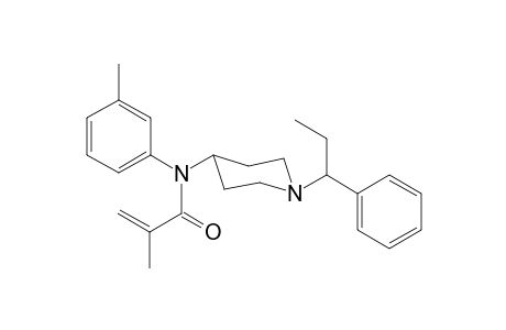 N-3-Methylphenyl-N-[1-(1-phenylpropyl)piperidin-4-yl]-methacryloylamide