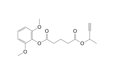 Glutaric acid, but-3-yn-2-yl 2,6-dimethoxyphenyl ester