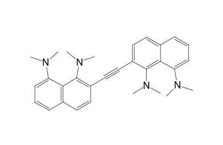 2,2'-(Ethyne-1,2-diyl)bis(N1,N1,N8,N8-tetramethylnaphthalene-1,8-diamine)