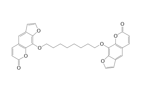 9-[8-(7-Ketofuro[3,2-G]chromen-9-yl)oxyoctoxy]furo[3,2-G]chromen-7-one