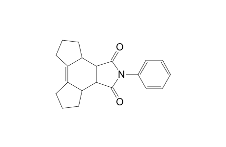 2-Phenyl-3a,3b,4,5,6,7,8,9,9a,9b-decahydro-1H-dicyclopenta[e,g]isoindole-1,3(2H)-dione