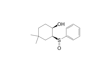 [1R*,2S*,(S)S*]-4,4-dimethyl-2-(phenylsulfinyl)cyclohexanol