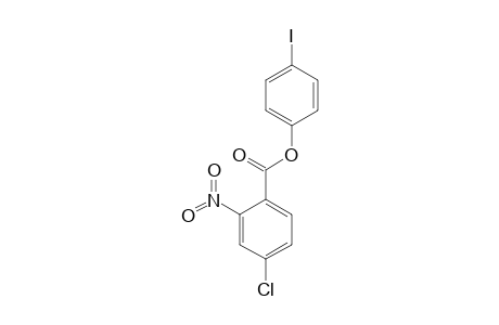4-(chloro-2-nitrobenzoic acid, p-iodophenyl ester