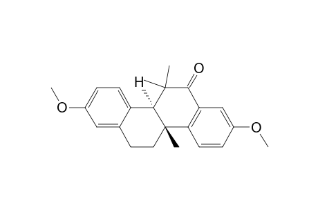 2,8-DIMETHOXY-5,5,10B-TRIMETHYL-TRANS-4B,10B,11,12-TETRAHYDROCHRYSEN-6(5H)-ONE