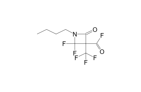 1-BUTYL-2,2-DIFLUORO-4-OXO-3-TRIFLUOROMETHYL-3-AZETIDINECARBONYLFLUORIDE