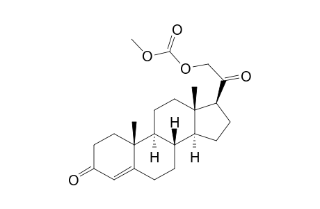 21-Hydroxypregn-4-ene-3,20-dione, methyl carbonate