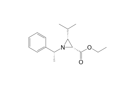 (2R,3R)-Ethyl 3-iso-propyl-1-((R)-1-phenylethyl)aziridine-2-carboxylate