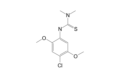 3-(4-chloro-2,5-dimethoxyphenyl)-1,1-dimethyl-2-thiourea