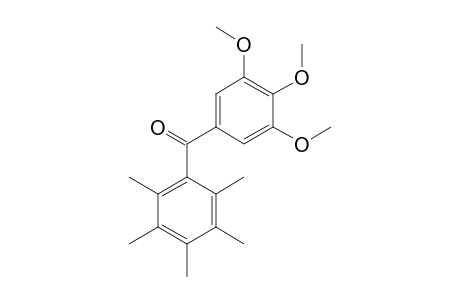 2,3,4,5,6-pentamethyl-3',4',5'-trimethoxybenzophenone