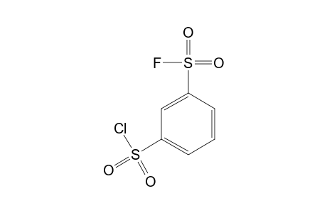 m-(fluorosulfonyl)benzenesulfonyl chloride