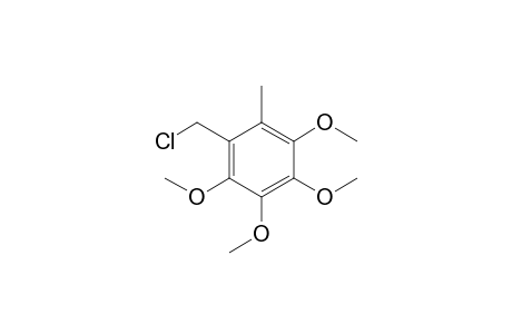 1-(chloromethyl)-2,3,4,5-tetramethoxy-6-methyl-benzene