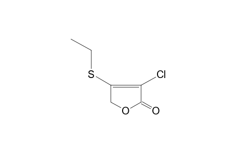 3-chloro-4-(ethylthio)-2(5H)-furanone