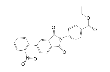 benzoic acid, 4-[1,3-dihydro-5-(2-nitrophenyl)-1,3-dioxo-2H-isoindol-2-yl]-, ethyl ester