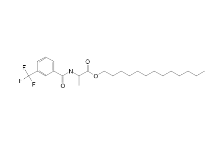 L-Alanine, N-(3-trifluoromethylbenzoyl)-, tridecyl ester