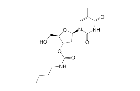 3-O-(N-butylcarbamoyl)-1-(2-deoxy-.beta.,D-ribofuranosyl)uracil