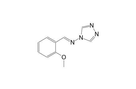 4H-1,2,4-triazol-4-amine, N-[(E)-(2-methoxyphenyl)methylidene]-