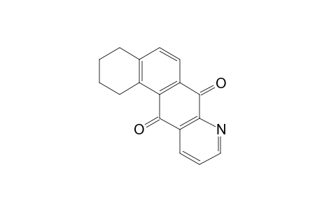 1,2,3,4-Tetrahydronaphtho[1,2-G]quinoline-7,12-dione