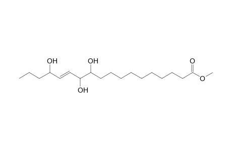 Methyl 11, 12, 15-trihydroxy-13 (14)-octadecenoate